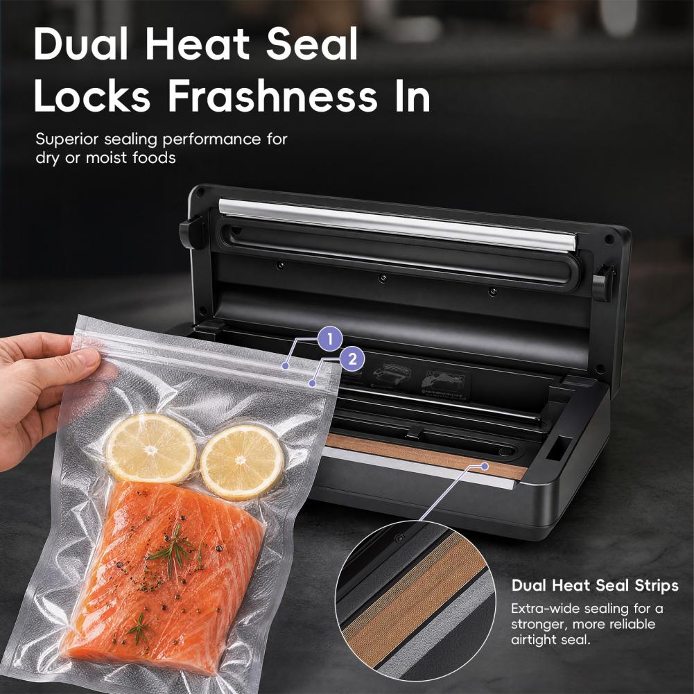 Máquina de selagem a vácuo com - Food Storage With Lock avaliação e preço
