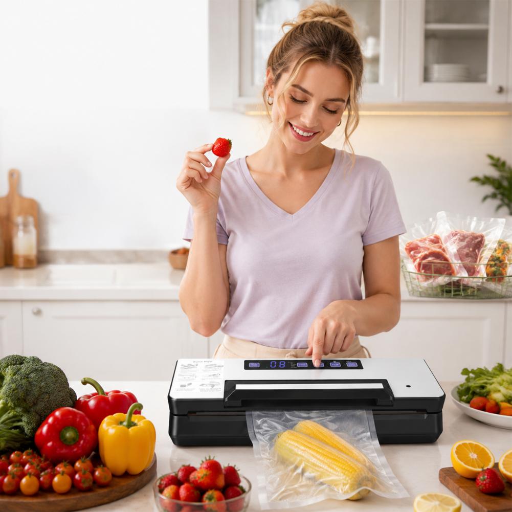 Máquina de selagem a vácuo com - Food Storage With Lock avaliação e preço