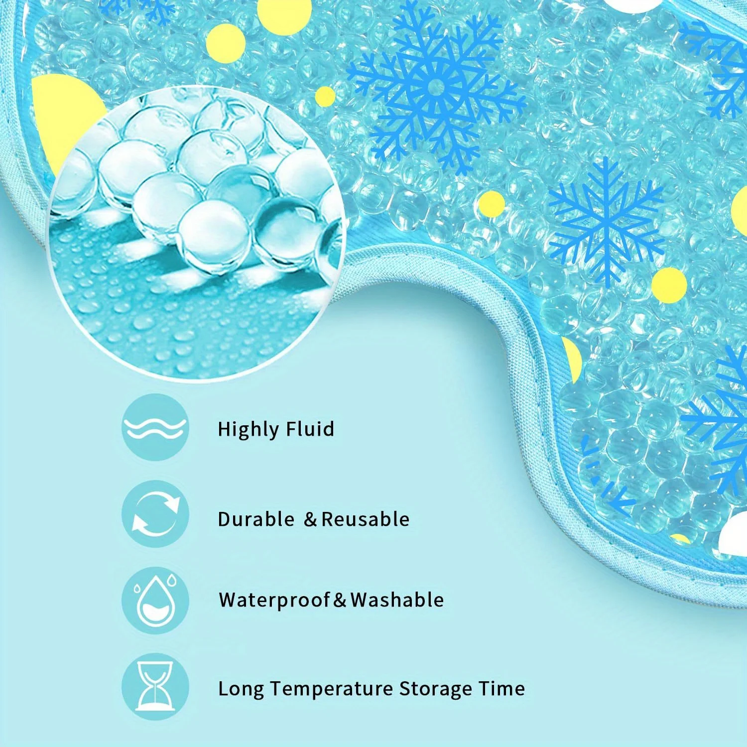 Máscara de resfriamento para o - Cold Pack Ice Gel avaliação e preço