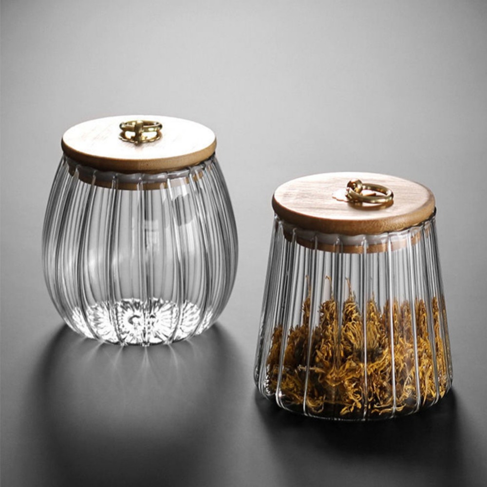 Frasco De Vidro Hermético com  - Food Storage Jars With Wooden Lids avaliação e preço