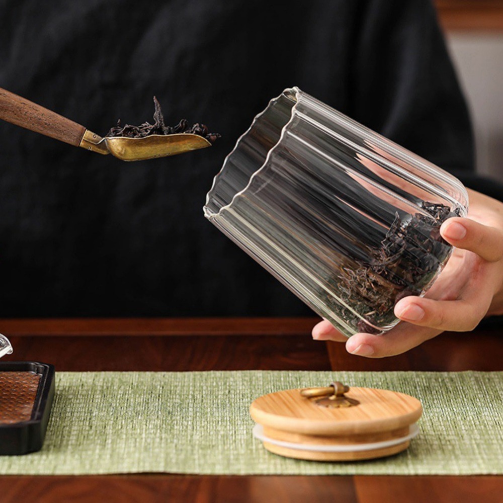 Frasco De Vidro Hermético com  - Food Storage Jars With Wooden Lids avaliação e preço