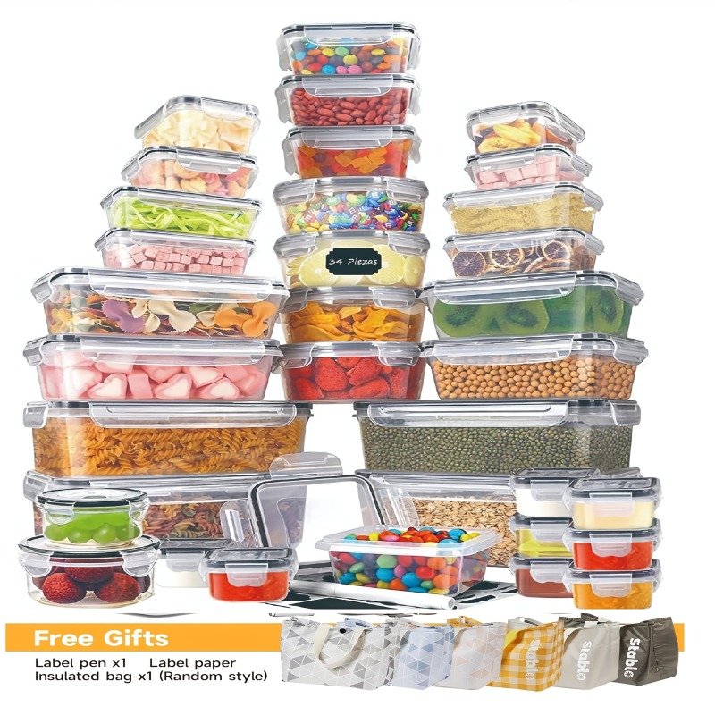 Conjunto de Armazenamento de A - Food Storage Boxes With Lids avaliação e preço