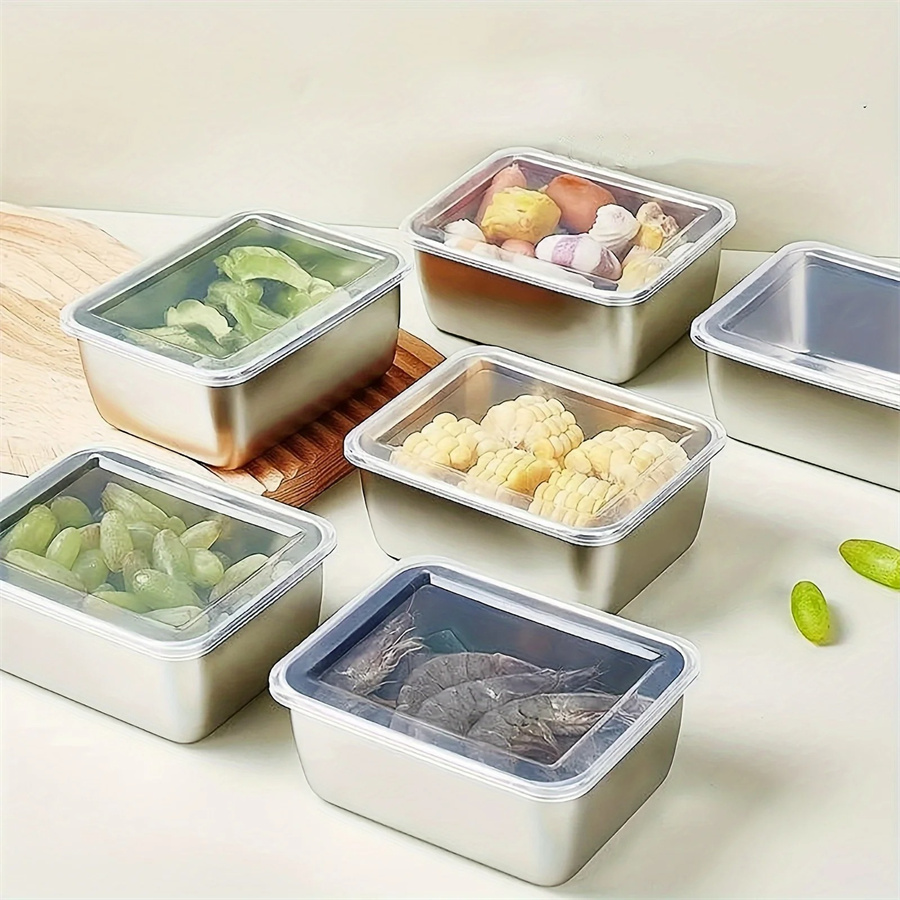 1/3/5 pces caixa de armazename - Food Storage Boxes With Lids avaliação e preço