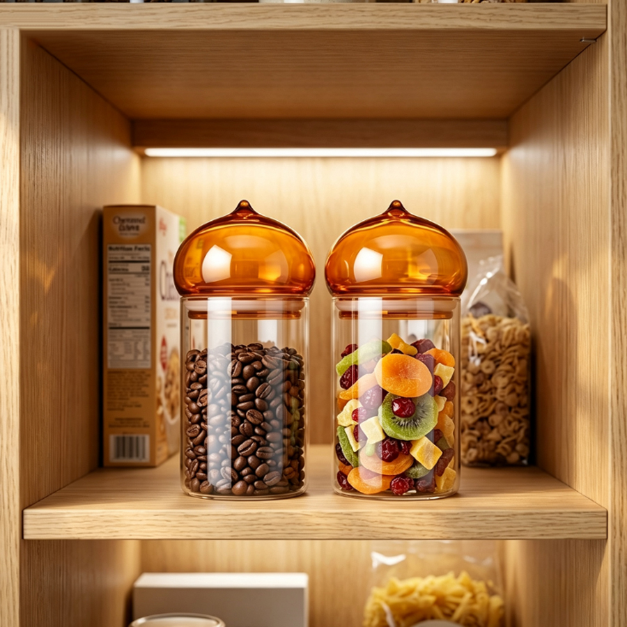 Pote de Armazenamento de Vidro - Food Storage With Glass Lids avaliação e preço