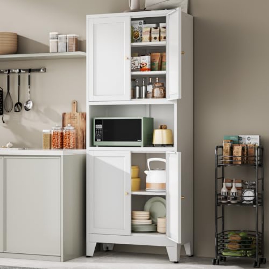 Armário de despensa de metal p - Food Storage In Cabinets avaliação e preço